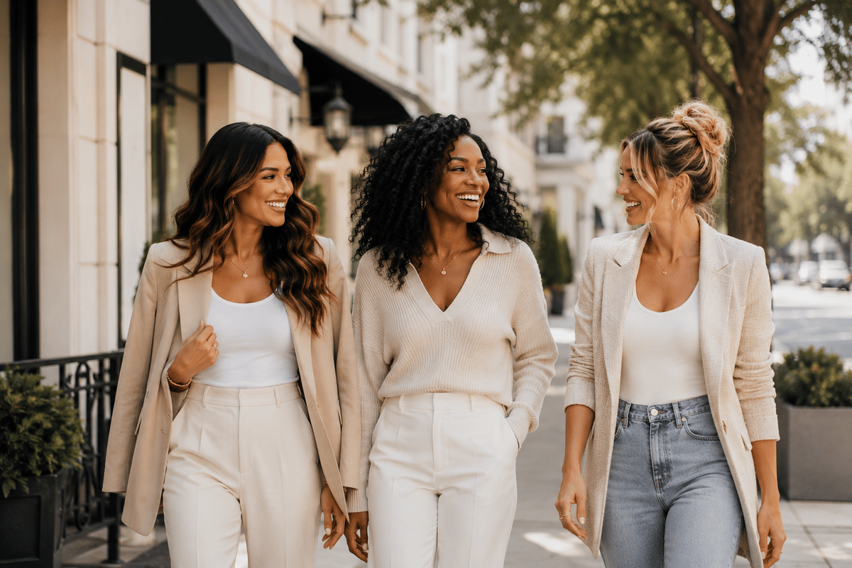 Women in a mentorship setting